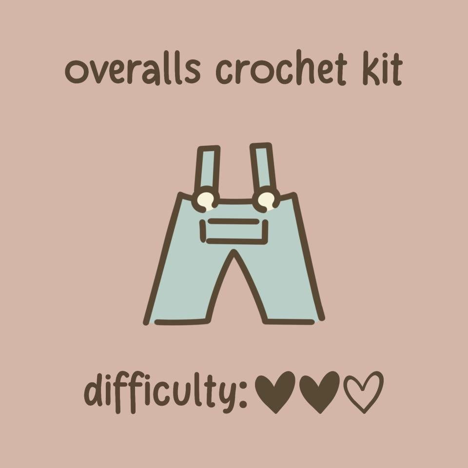 Pastel Overalls Crochet Kit
