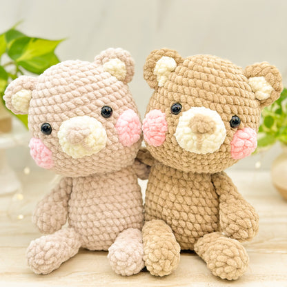 Pastel Bear Crochet Kit