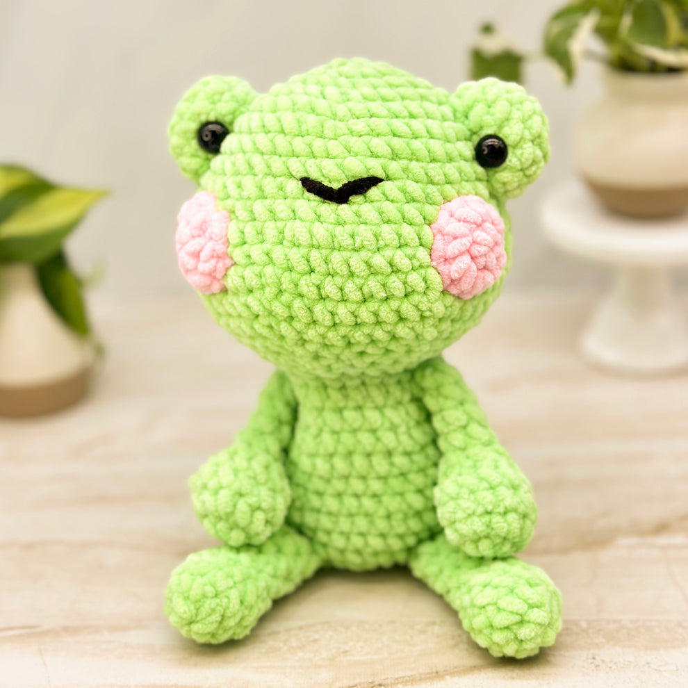 Original Frog Crochet Kit Mochi Chums