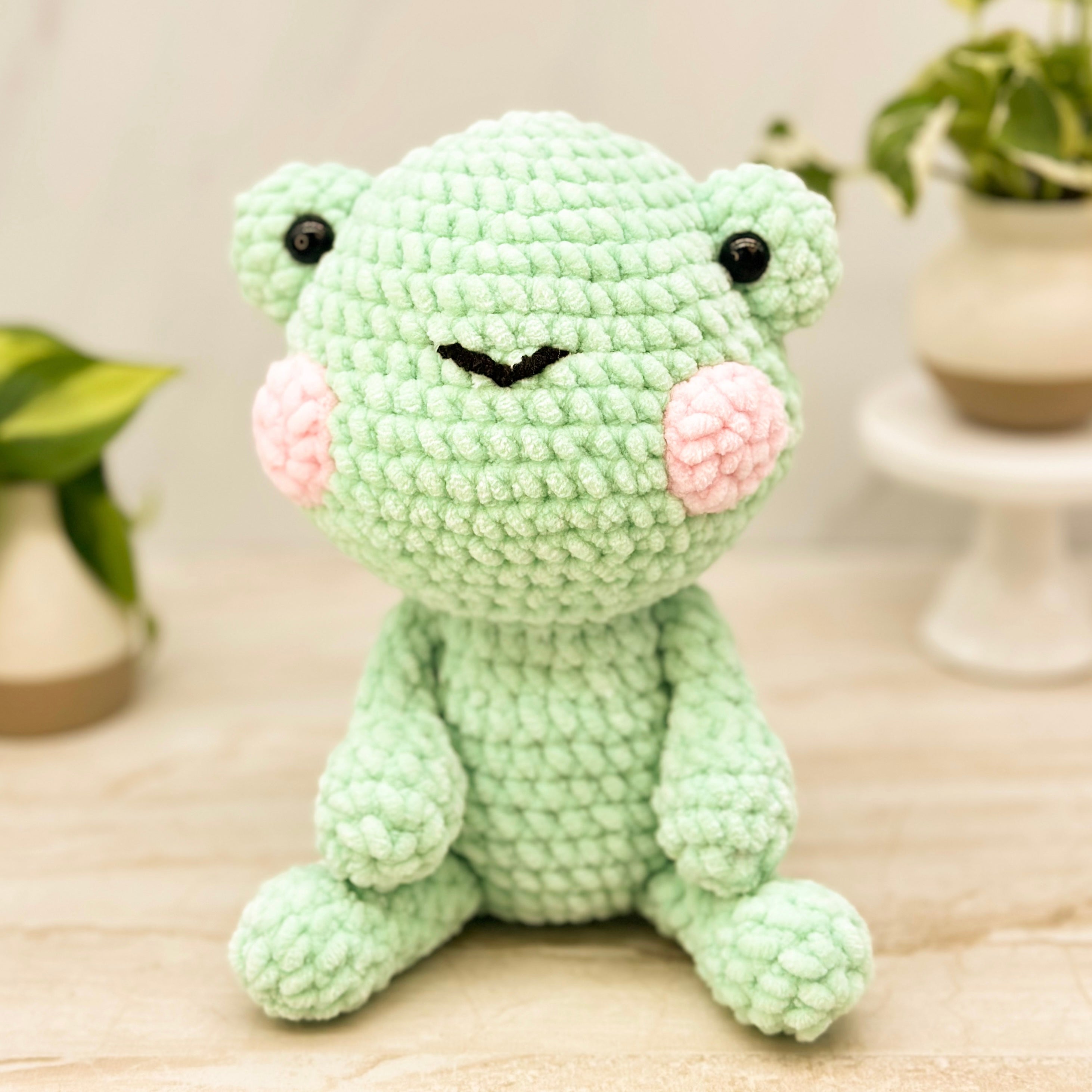 Pastel Frog Crochet Kit – Mochi Chums